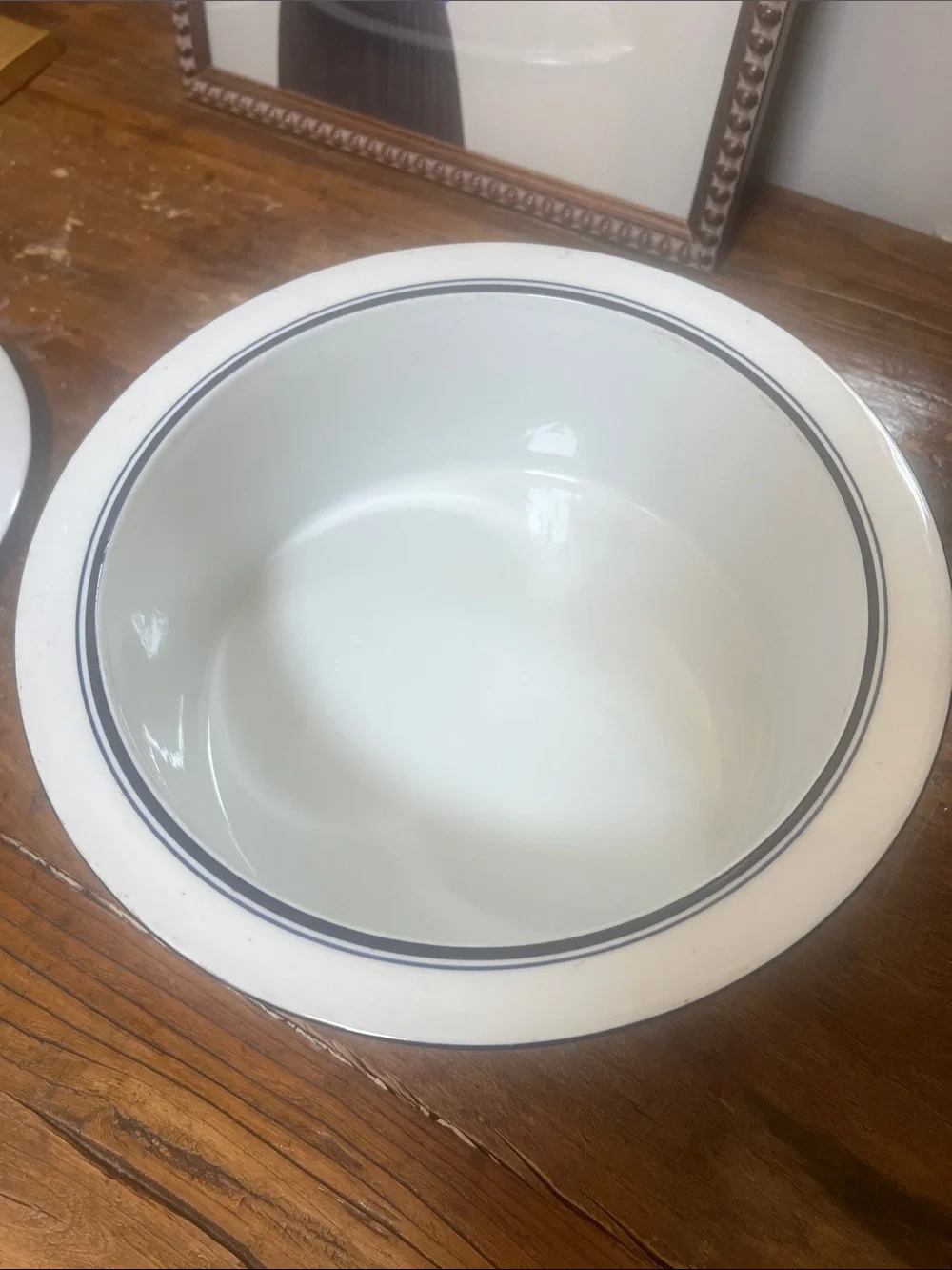 Vintage Dansk Bistro Covered Casserole 3 Quart Christianhavn Blue